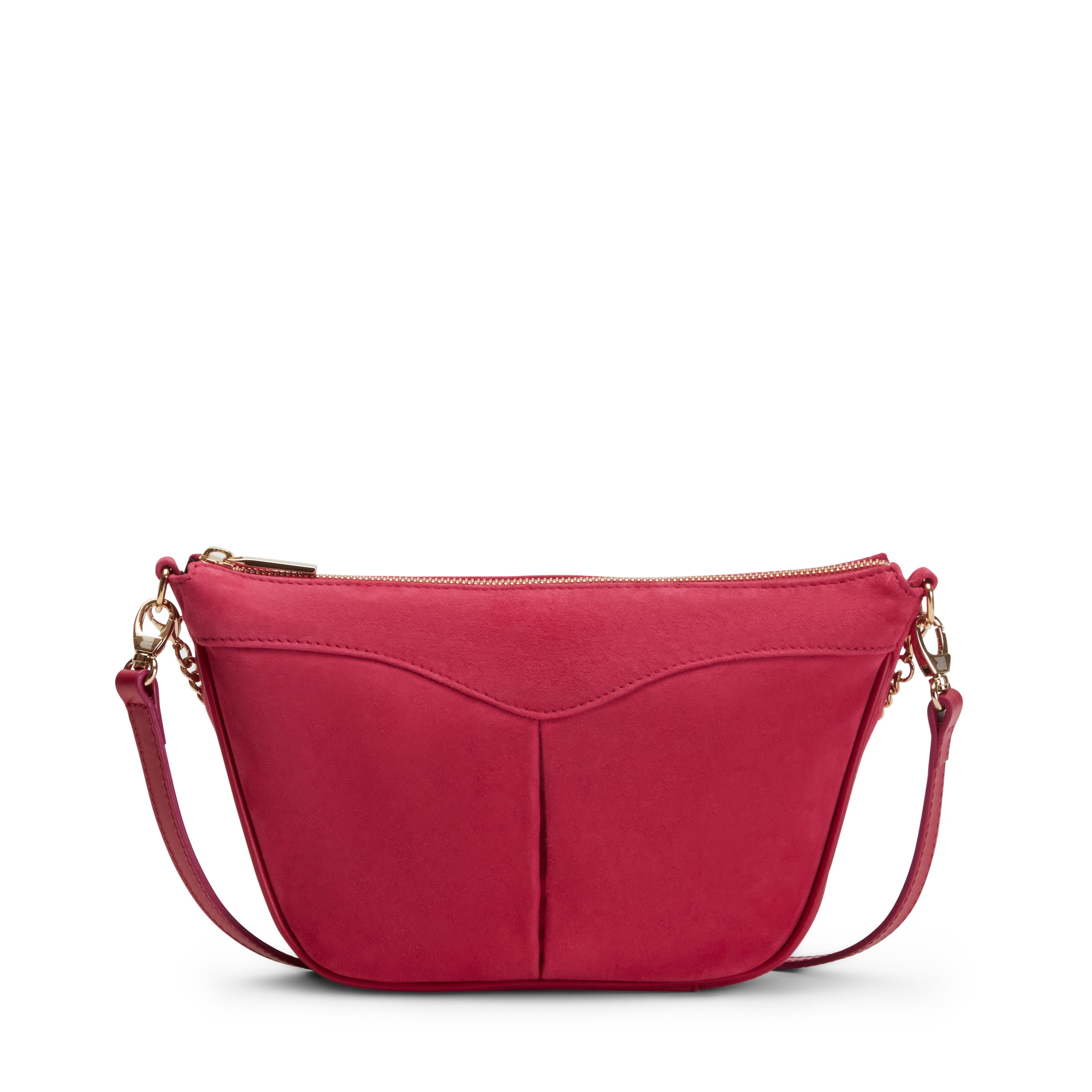 F.lli Rossetti Claire Pochette Fuxia in Suede