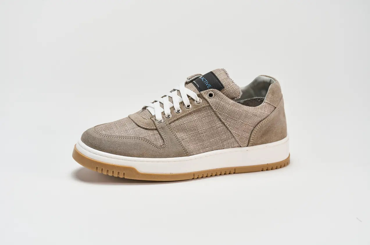Sandro Barbera Wooly Hoody Sable sneakers lana merino