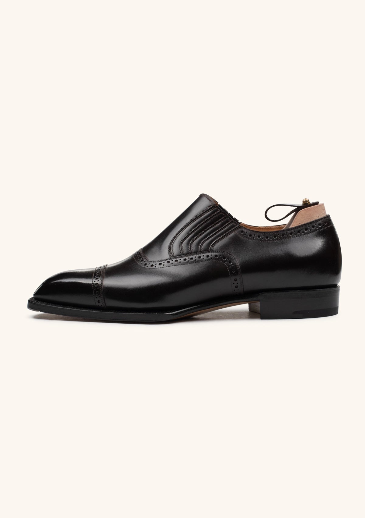 Stefano Bemer Lazy Man T4910 oxford marrone scuro pelle