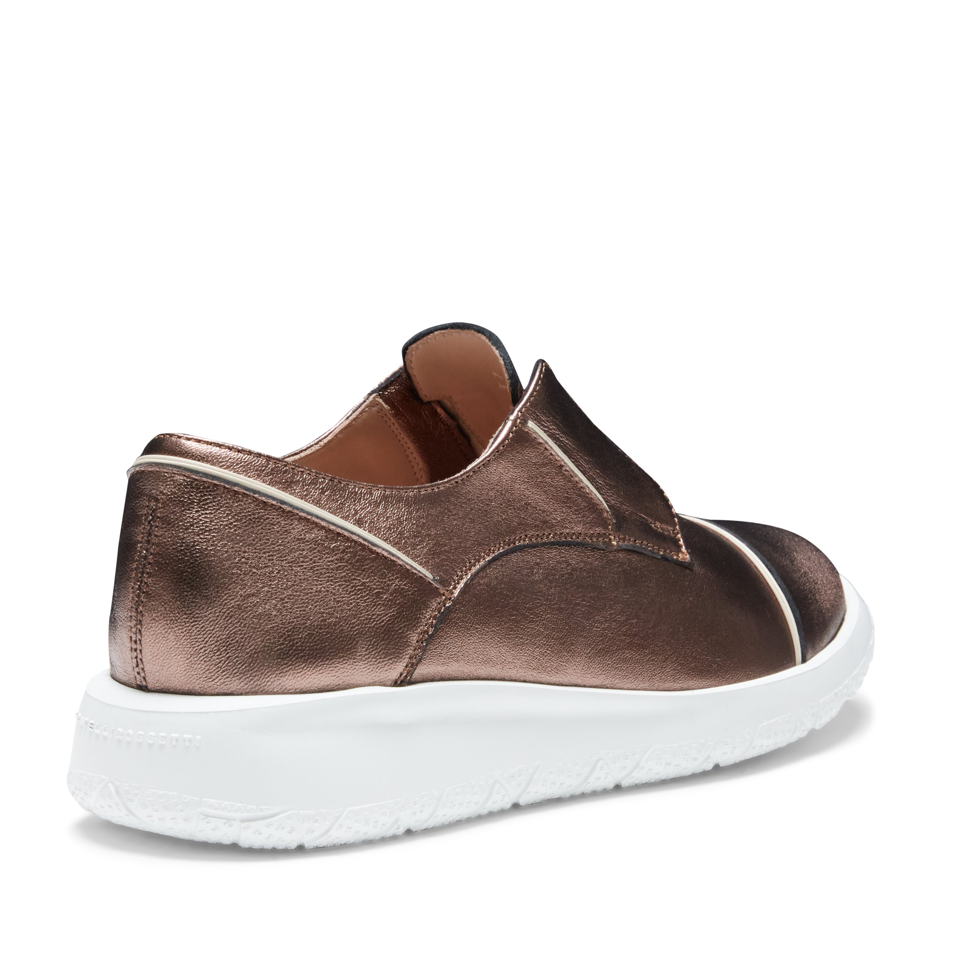 F.lli Rossetti 77194 Sneaker Donna Pelle Bronzo Metallizzato