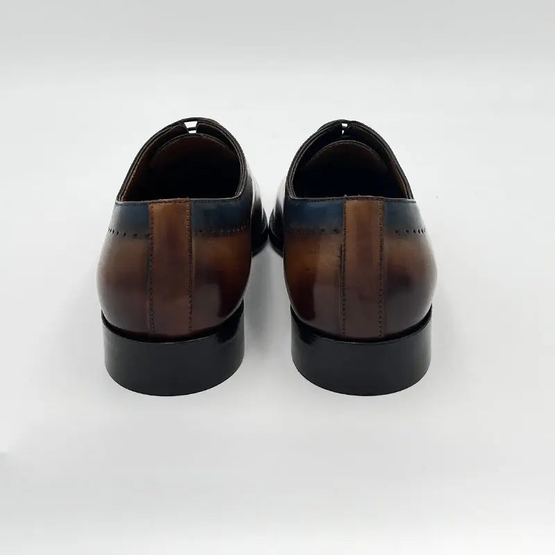 Sandro Barbera Tinte a Mano 33209 Oxford Uomo Marrone Pelle
