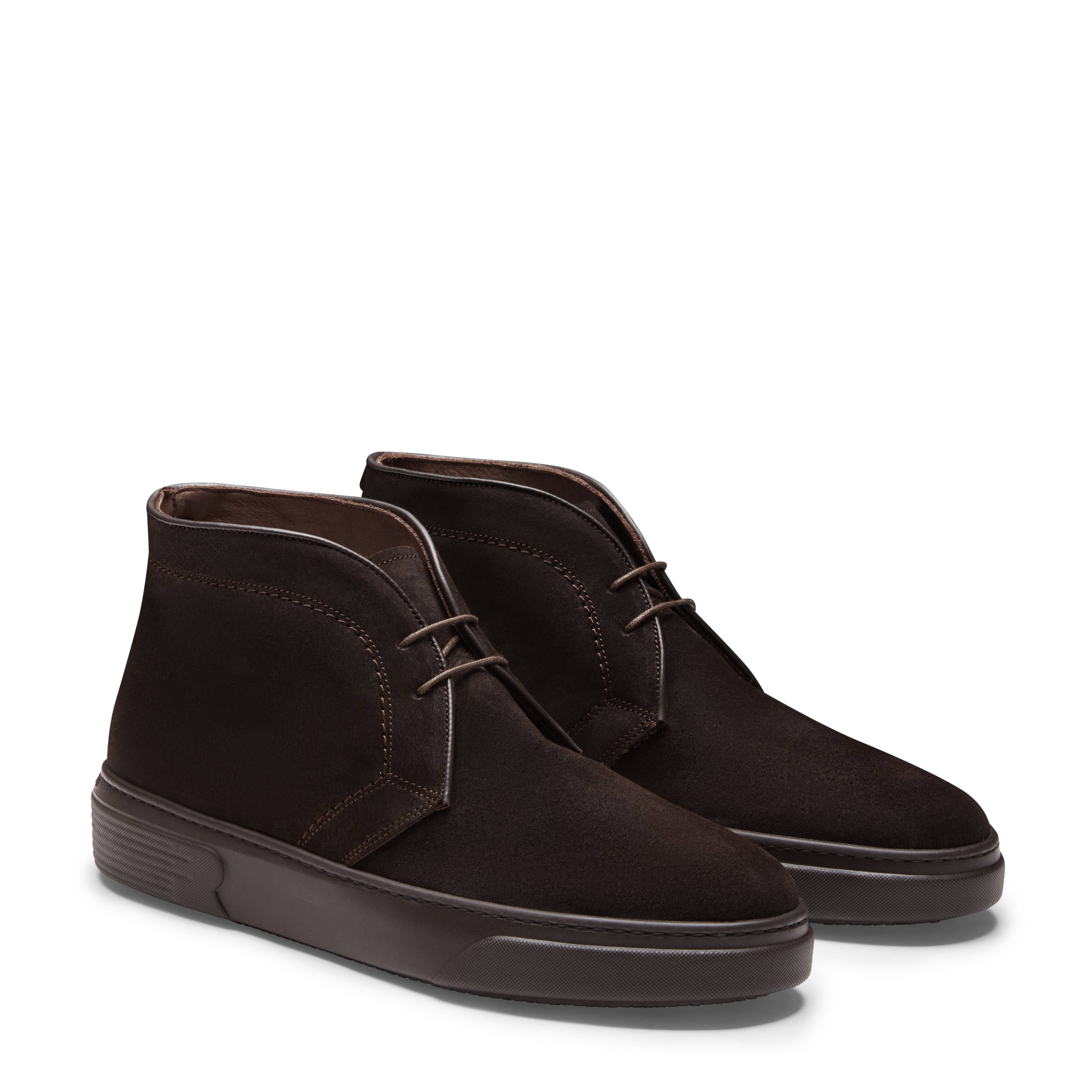 F.lli Rossetti desert boot uomo suede cacao
