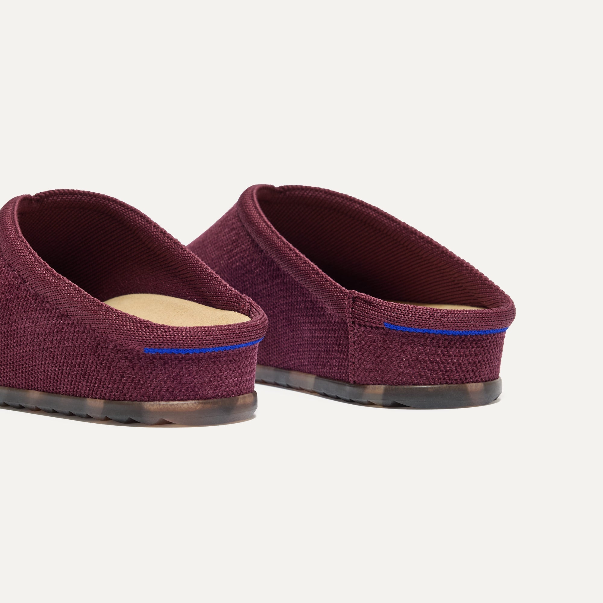 Rothy's The Casual Clog zoccoli donna ReVelvet Syrah bordeaux