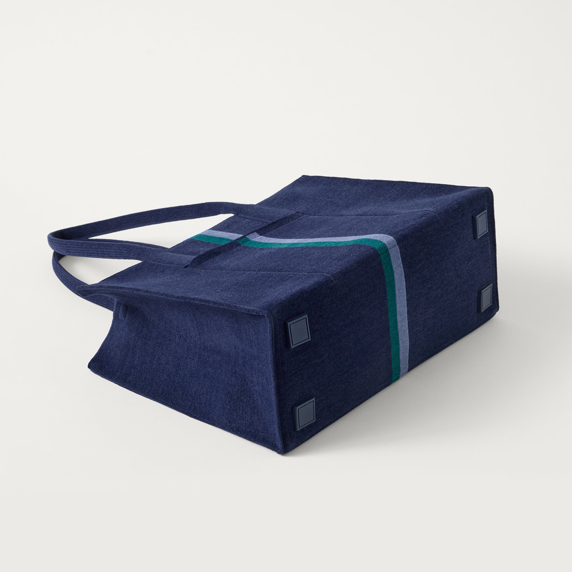 Rothy's Classic Tote tote bag ReVelvet Peacock blu verde