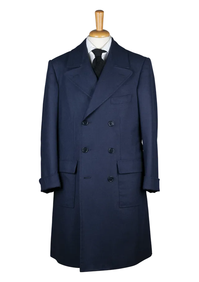 Stefano Bemer Overcoats SV4007 cappotto lana blu 50