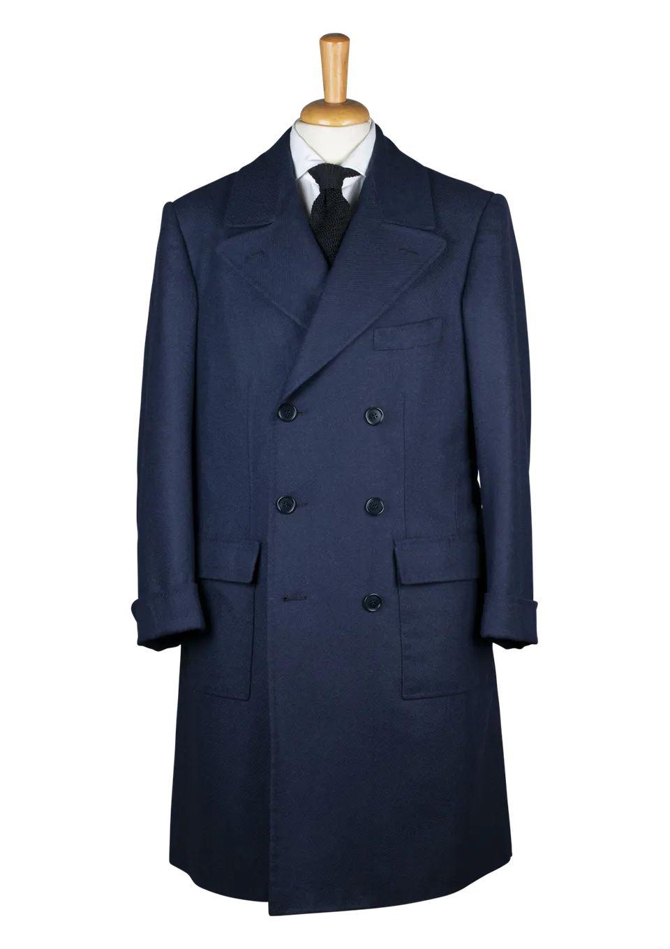 Stefano Bemer Overcoats SV4007 cappotto lana blu 50