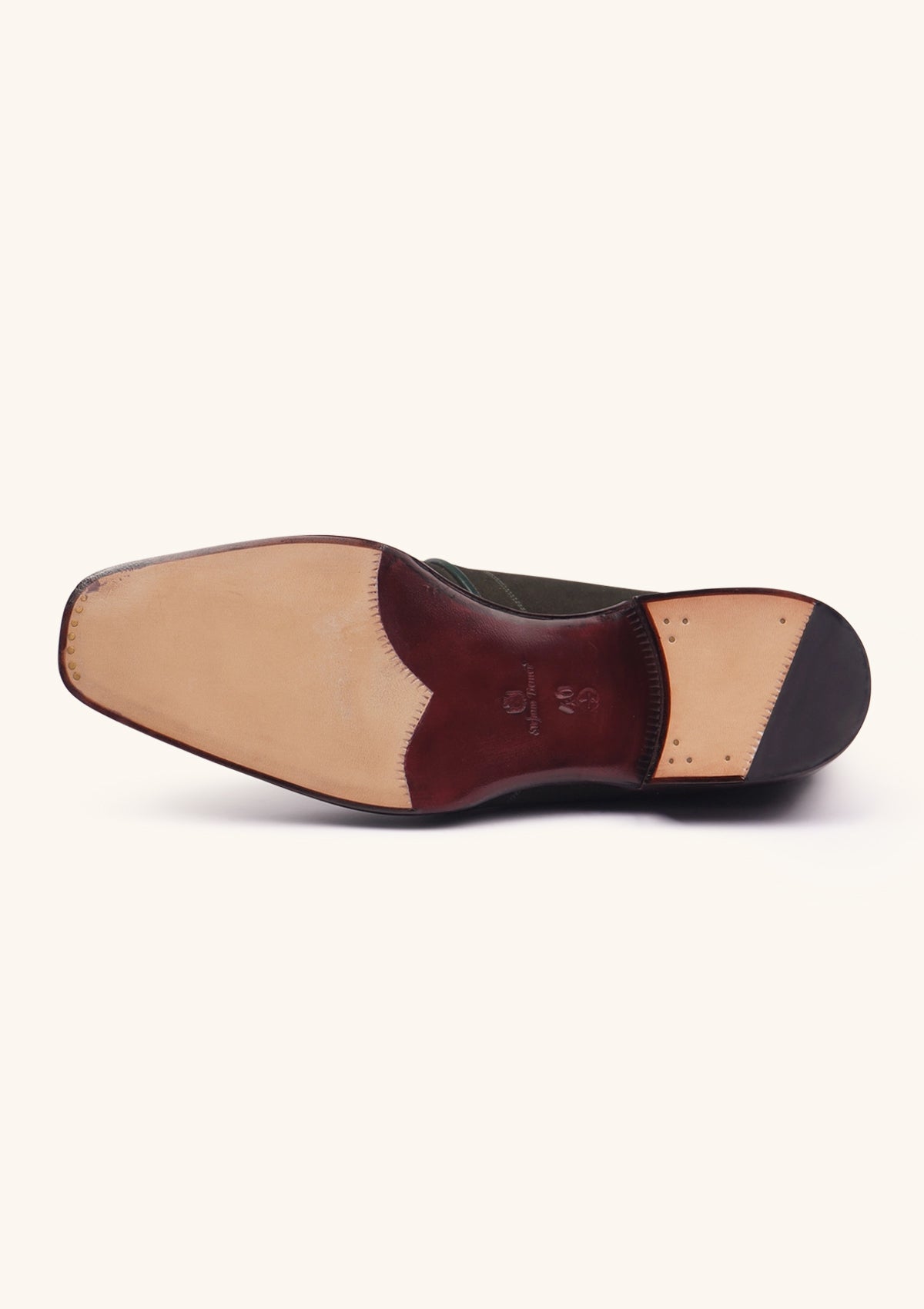 Stefano Bemer Boots Chukka C7291 stivali camoscio loden 40.5