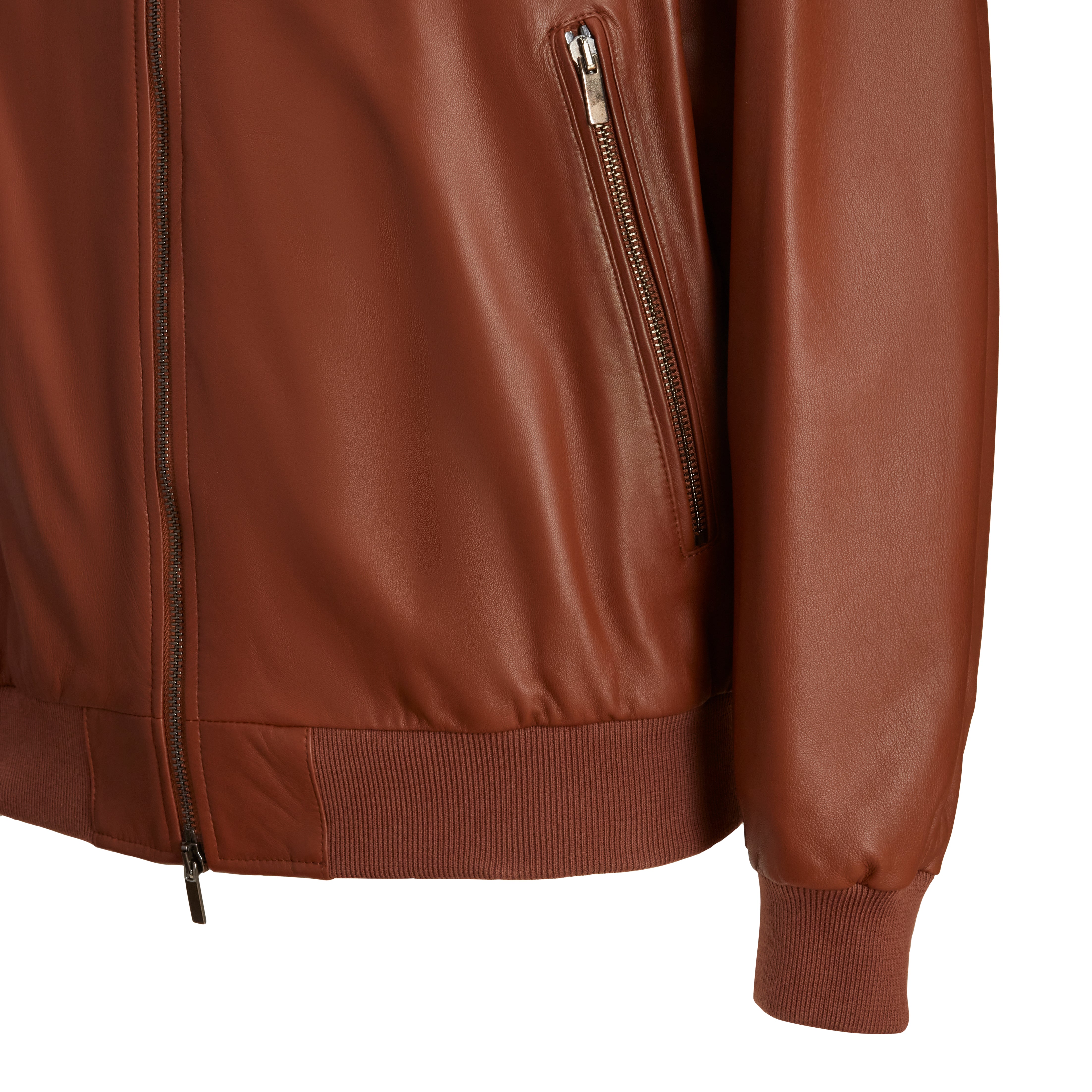 F.lli Rossetti 99710 Bomber Uomo Cuoio Pelle Nappa Zip
