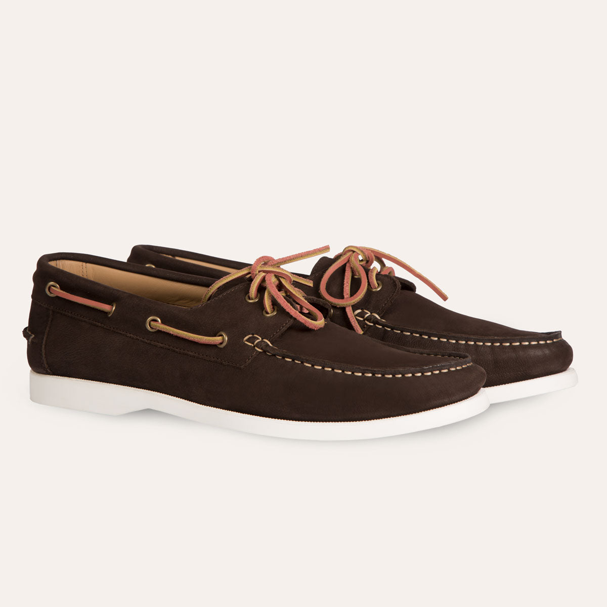 Dellovo Trabucco boat shoe uomo cuoio nabuk