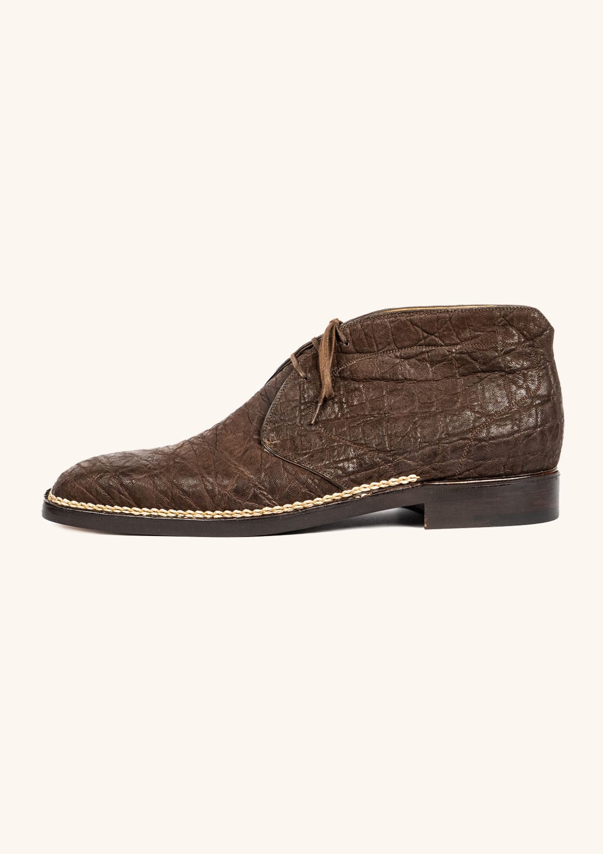 Stefano Bemer Boots Chukka Elefante Marrone C7234