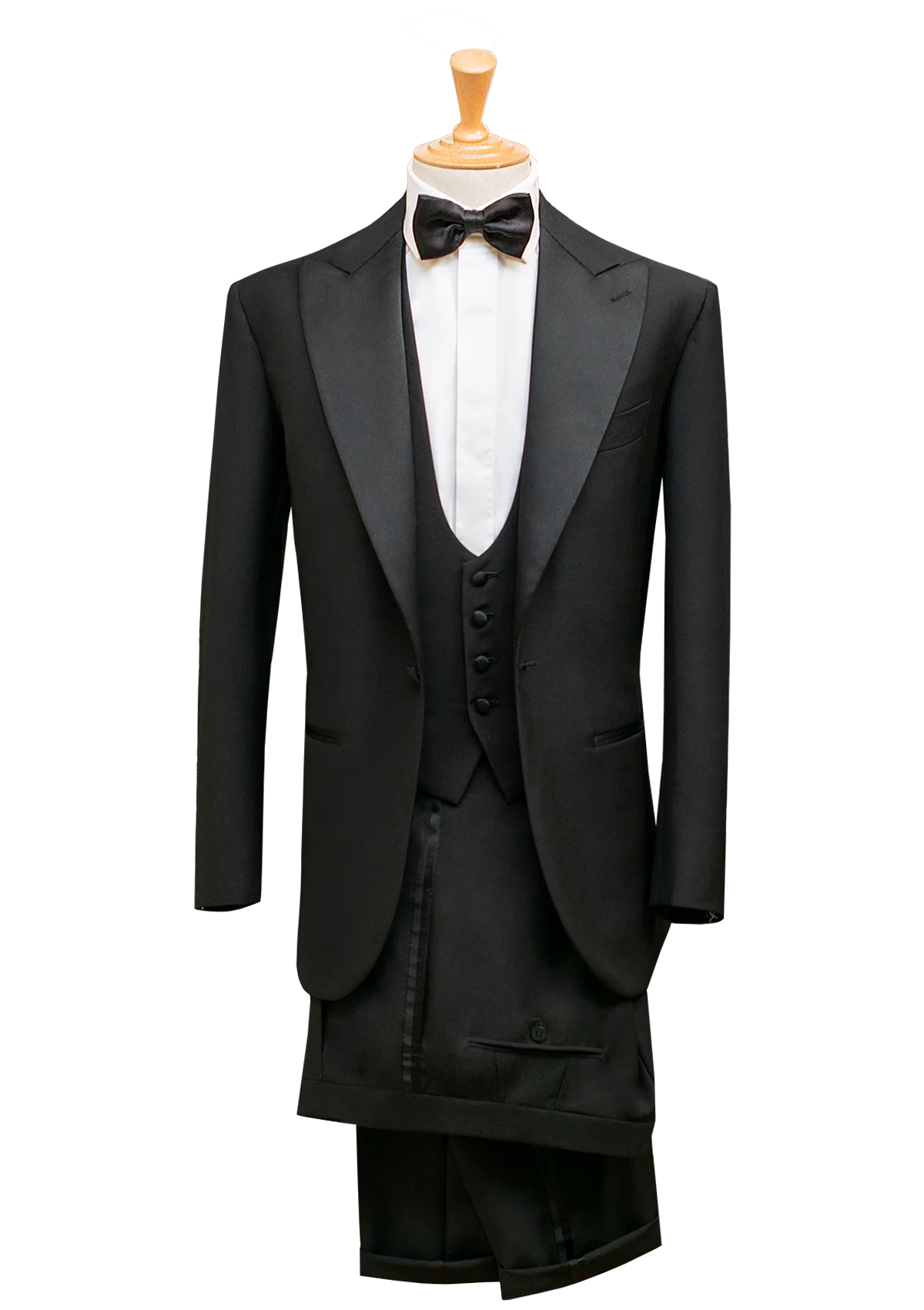 Stefano Bemer Suits Tuxedo Smoking lana nero uomo