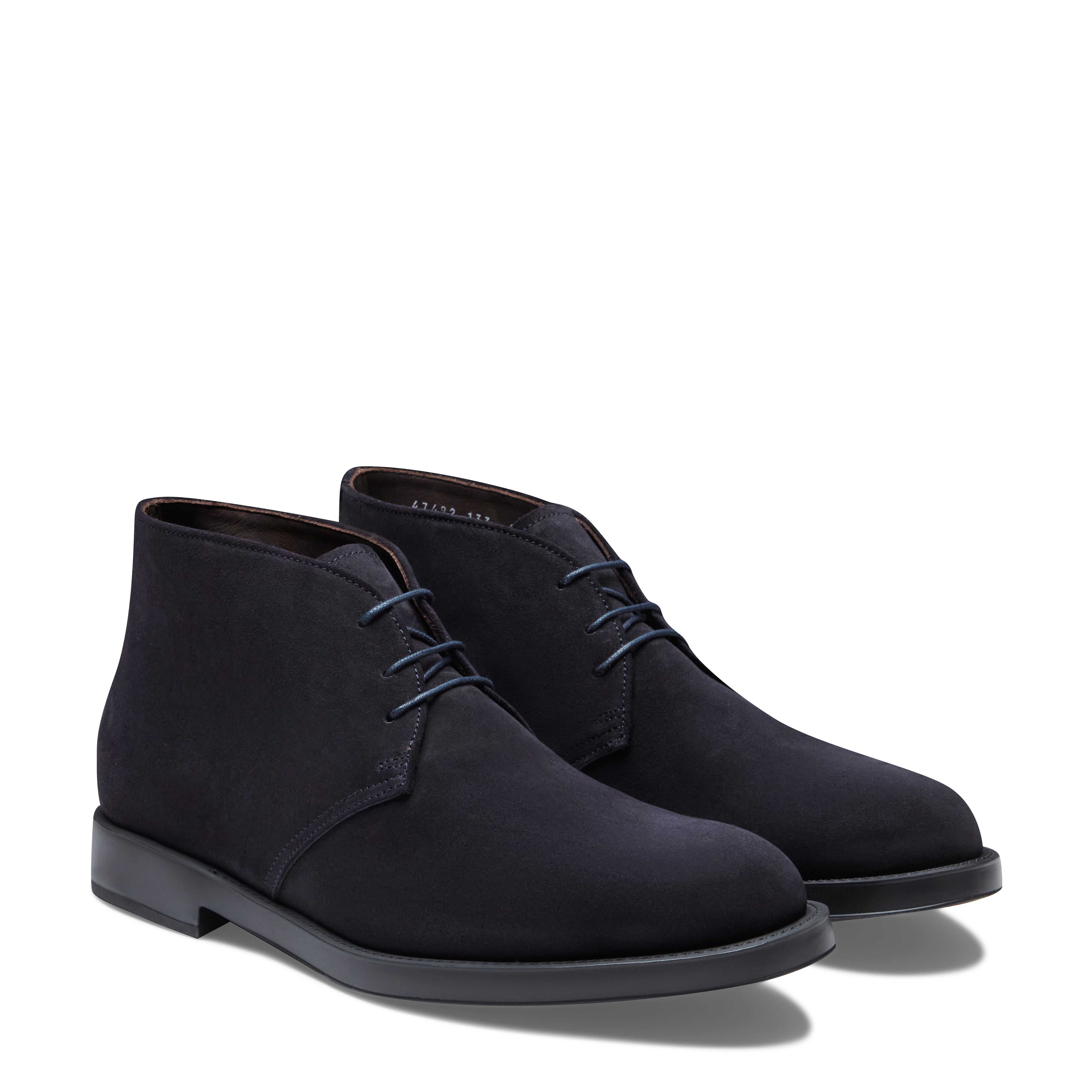 F.lli Rossetti Desert Boot Uomo Suede Marine 47492