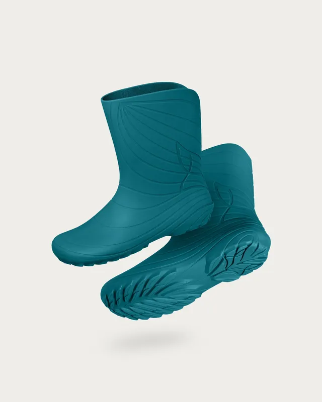 Wildling Ranidae Ocean stivali pioggia blu impermeabili