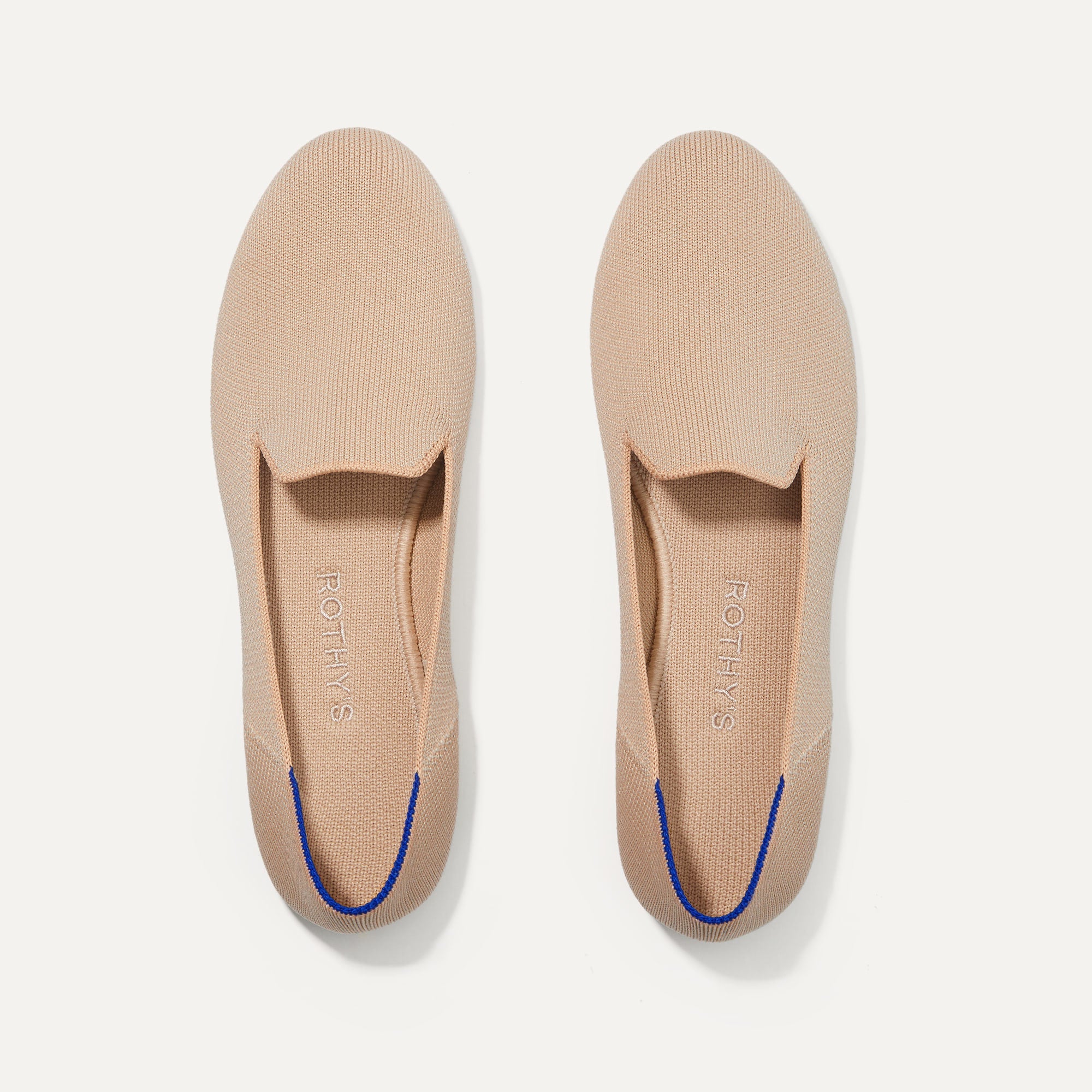 Rothy's The Loafer mocassini Metallic Lattice Stitch comodi