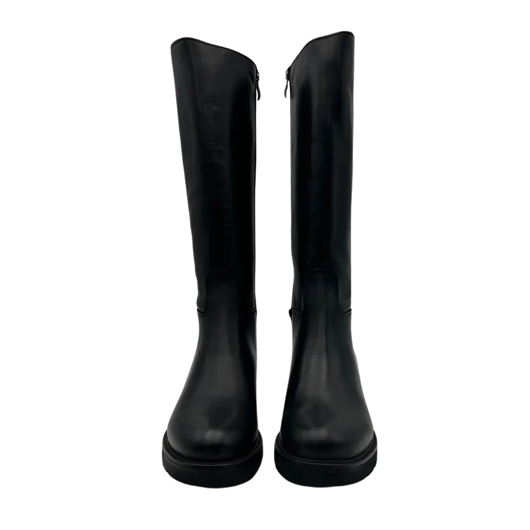 Sandro Barbera Alice 2 Stivale Donna Nero al Ginocchio
