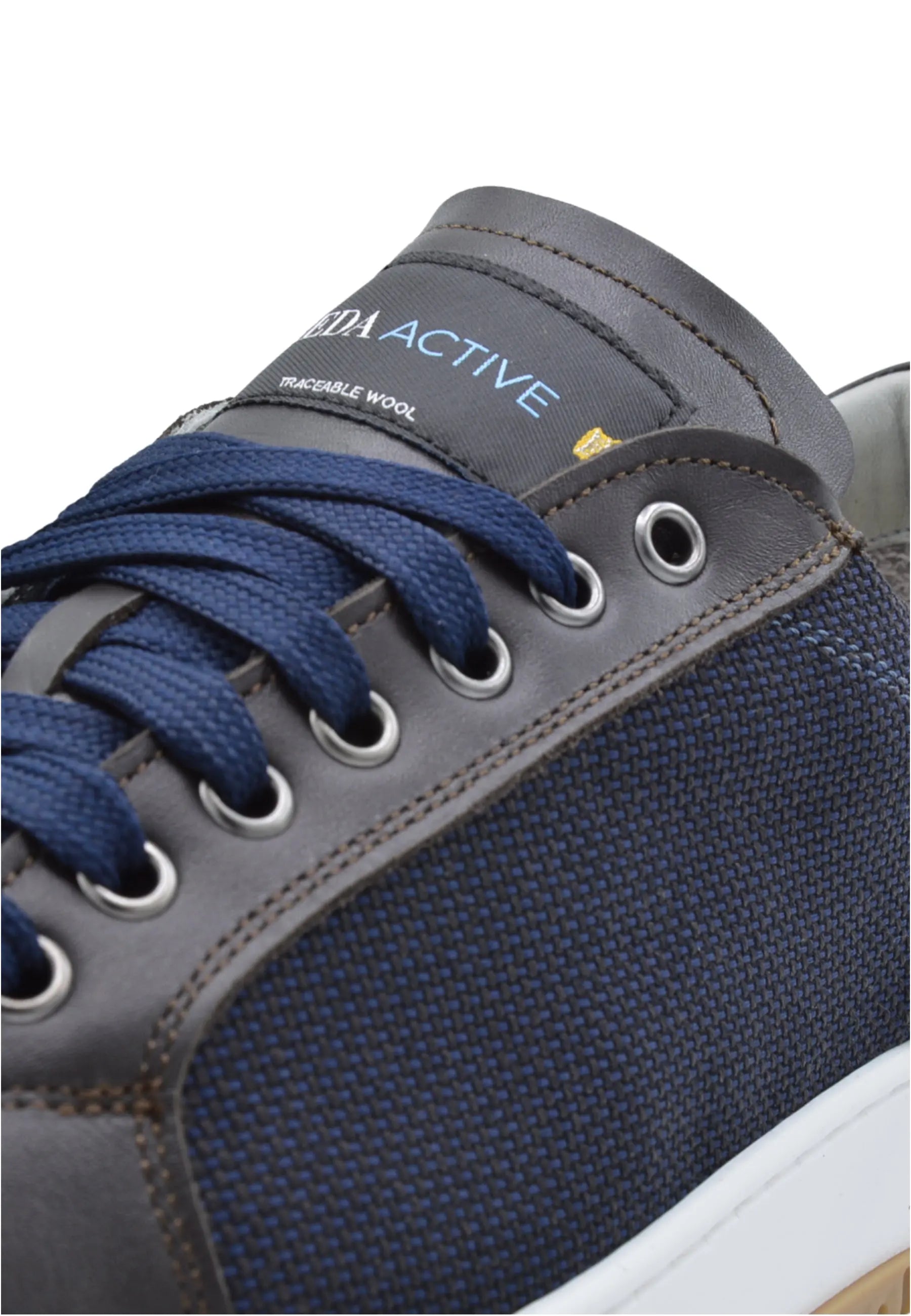 Sandro Barbera & Figli Wooly Jumper sneaker lana blu uomo