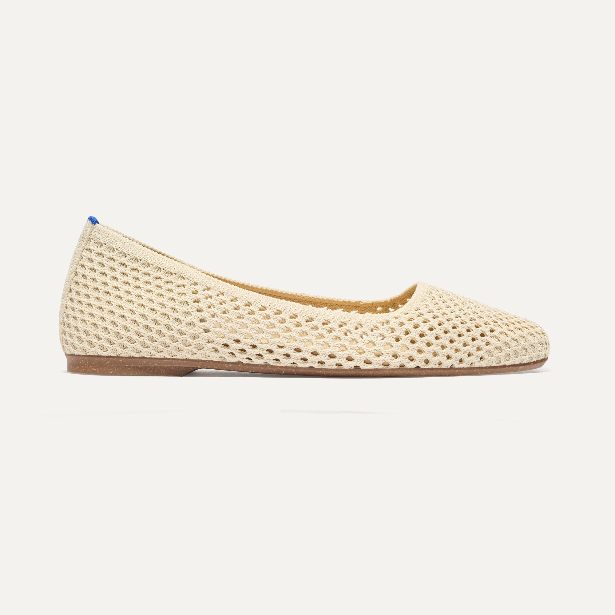 Rothy's The Max Square ballerine donna Off White Mesh avorio