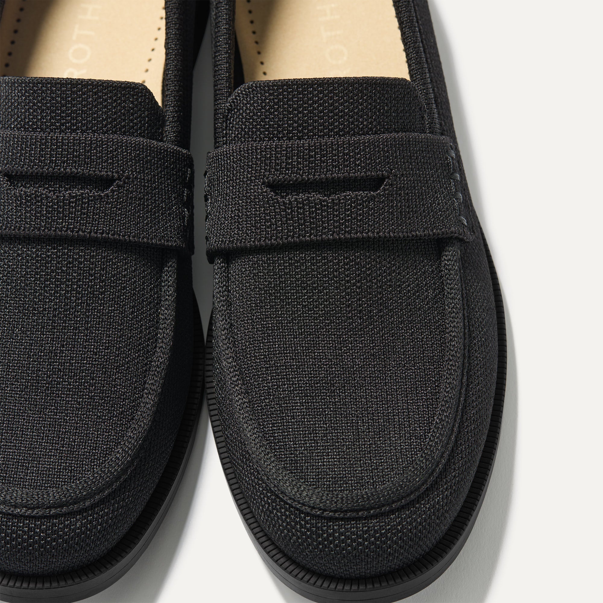 Rothy's The Penny Loafer mocassini donna Black nero classico