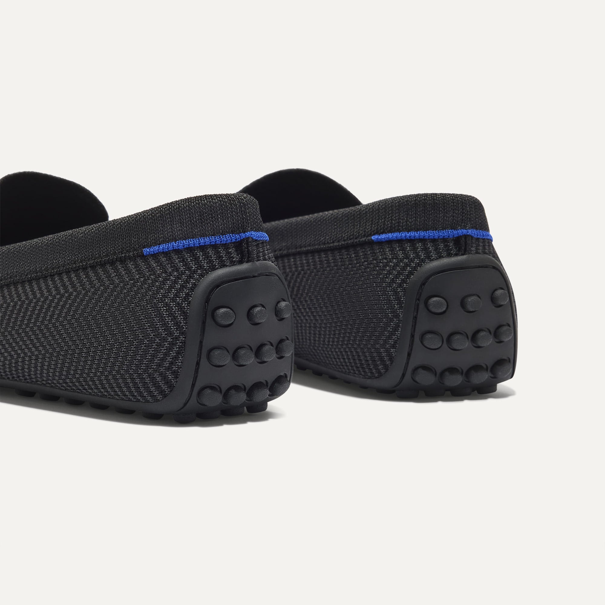 Rothy's The Men's Driver mocassino Carbon Herringbone knit