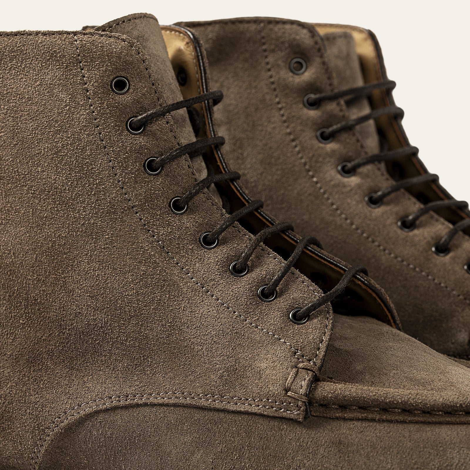 Dellovo Avella stivaletto camoscio Dark Bark