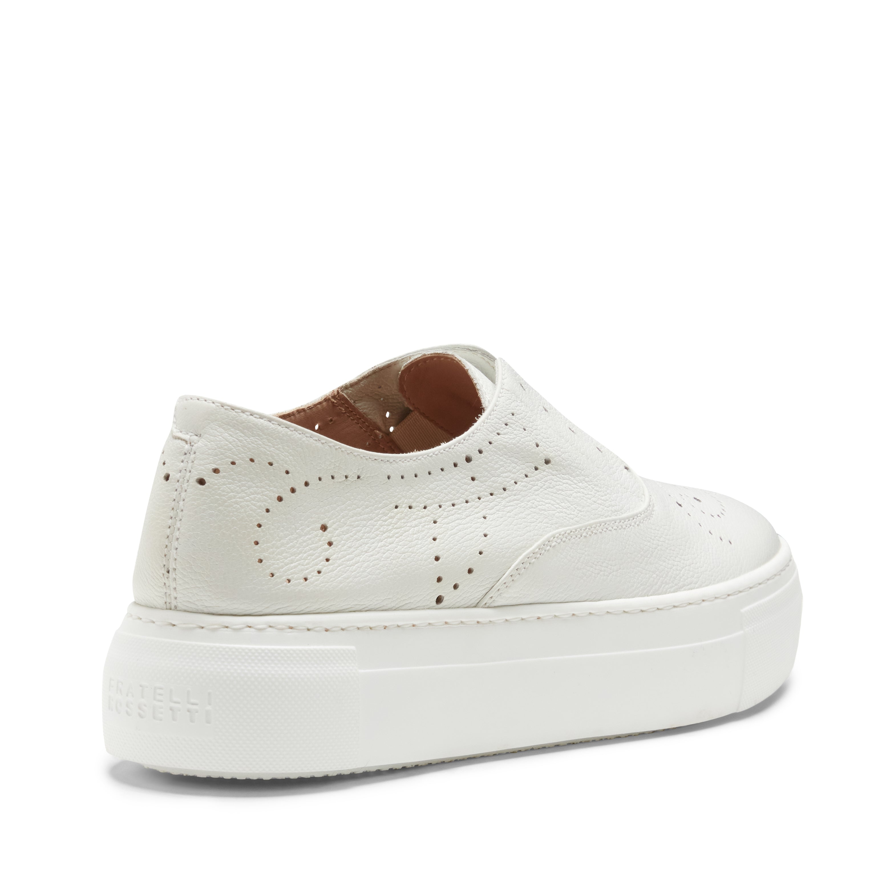 F.lli Rossetti Hobo Sport 76043 Sneaker Donna Pelle Bianca