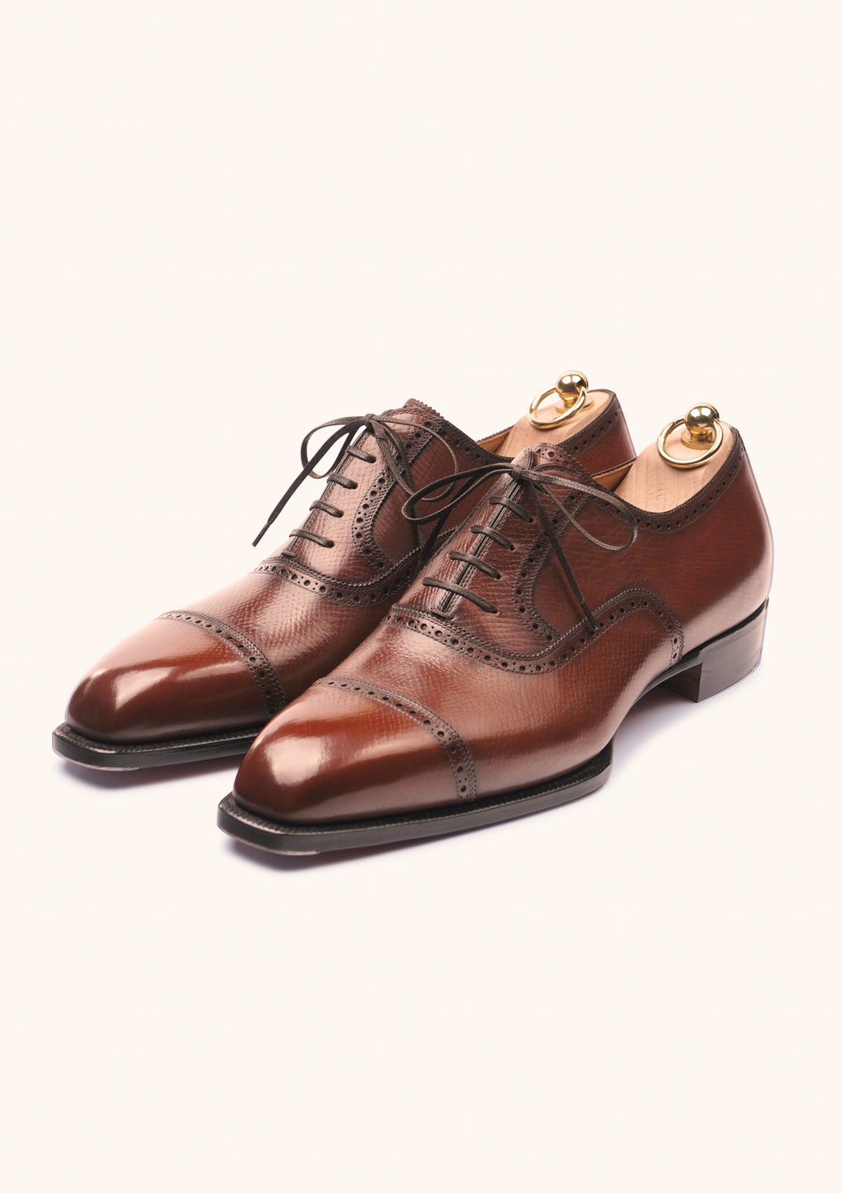 Stefano Bemer Oxfords Russia Calf stringate captoe replica