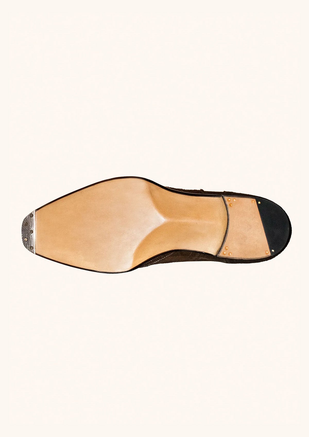Stefano Bemer Oxfords T6351 stringate camoscio marrone 42
