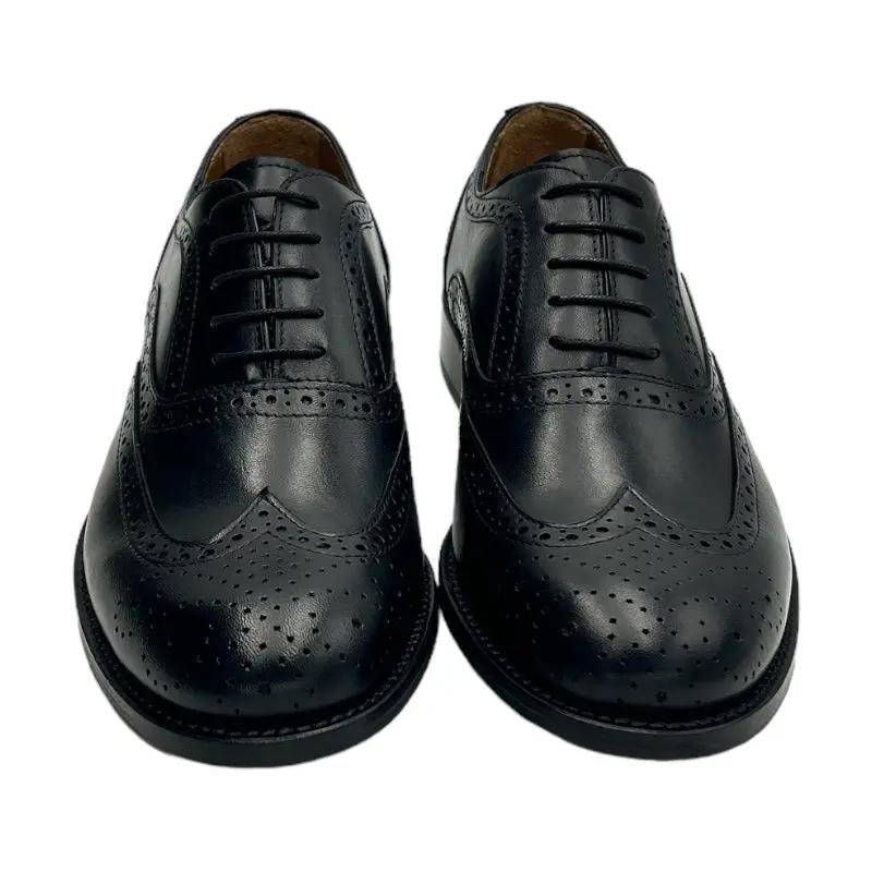 Sandro Barbera Stringate Uomo 44205 oxford nero vitello