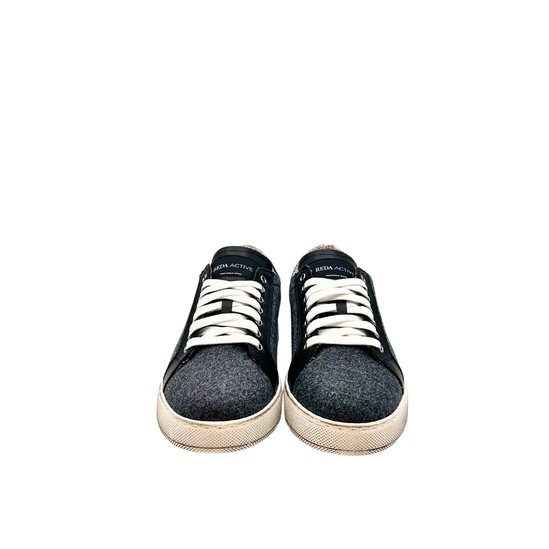Sandro Barbera & Figli Wooly Jumper Sneaker Grey Lana Merino