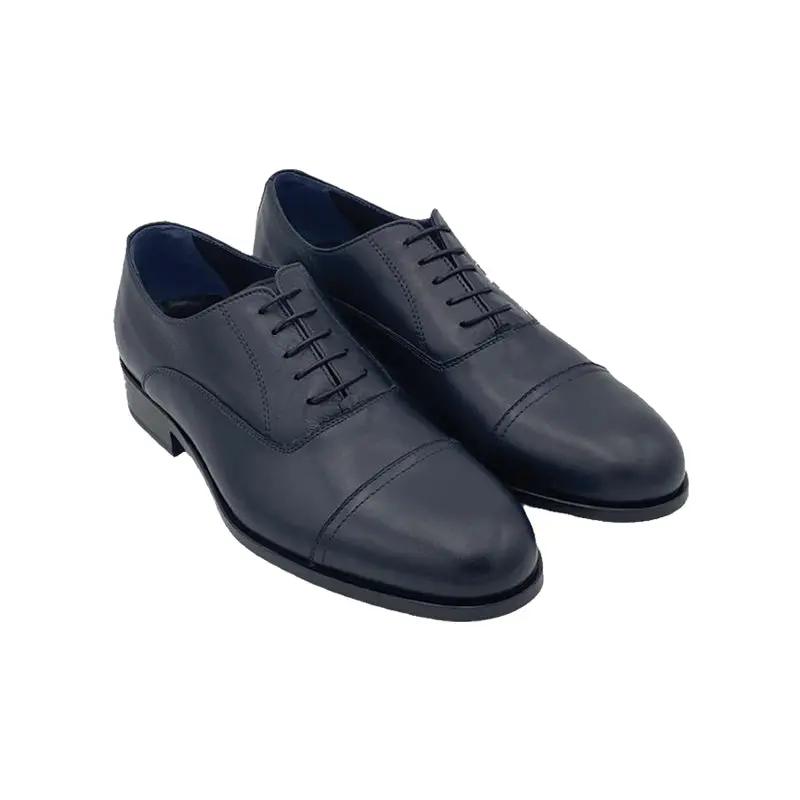 Sandro Barbera 1315 Fox Francesina Uomo Blu Cuoio