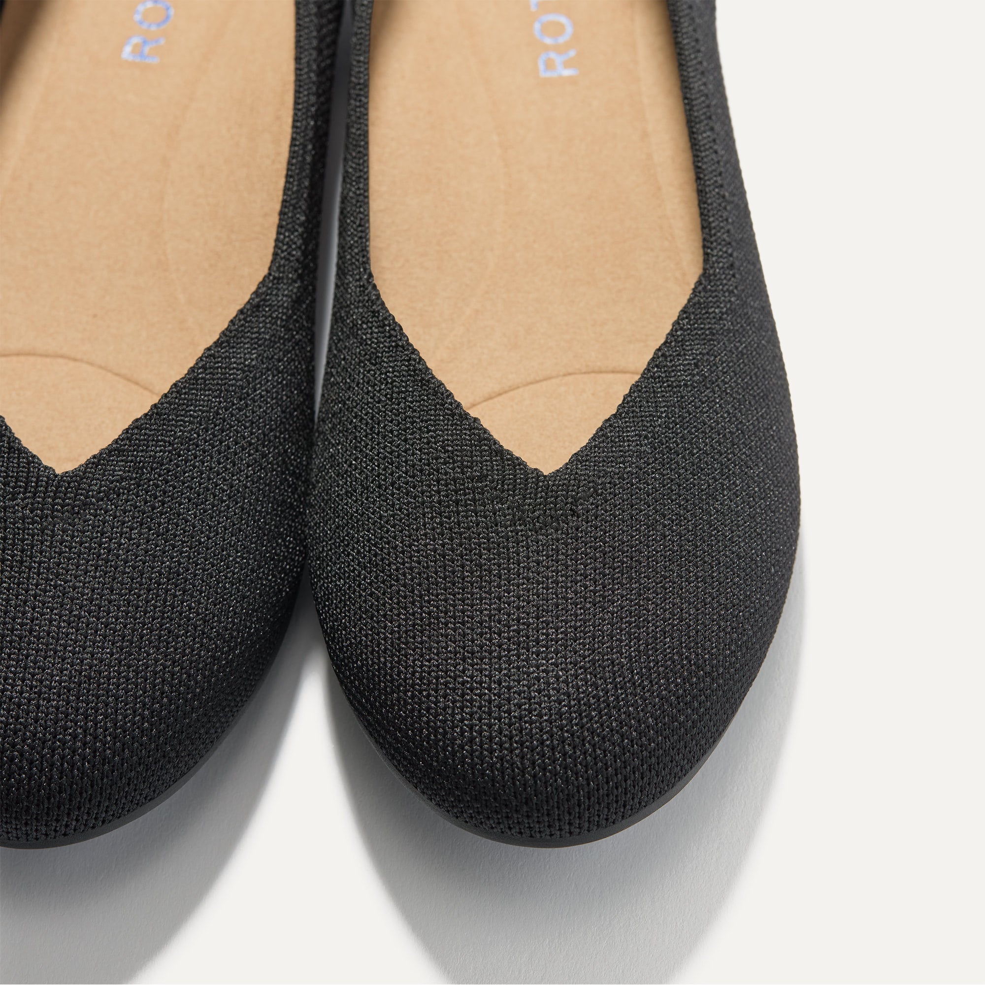 Rothy's The Daily Flat ballerine Black maglia comoda