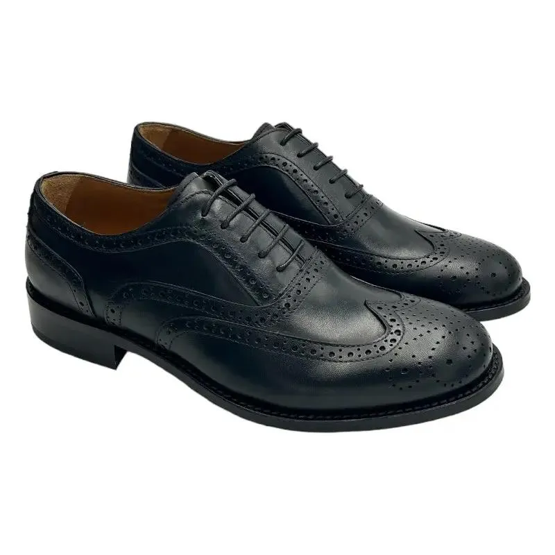 Sandro Barbera Stringate Uomo 44205 oxford nero vitello