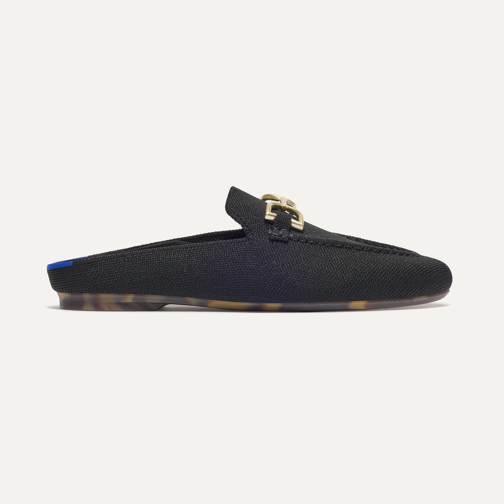 Rothy's The Double Bit Loafer Mule mocassini neri morsetto