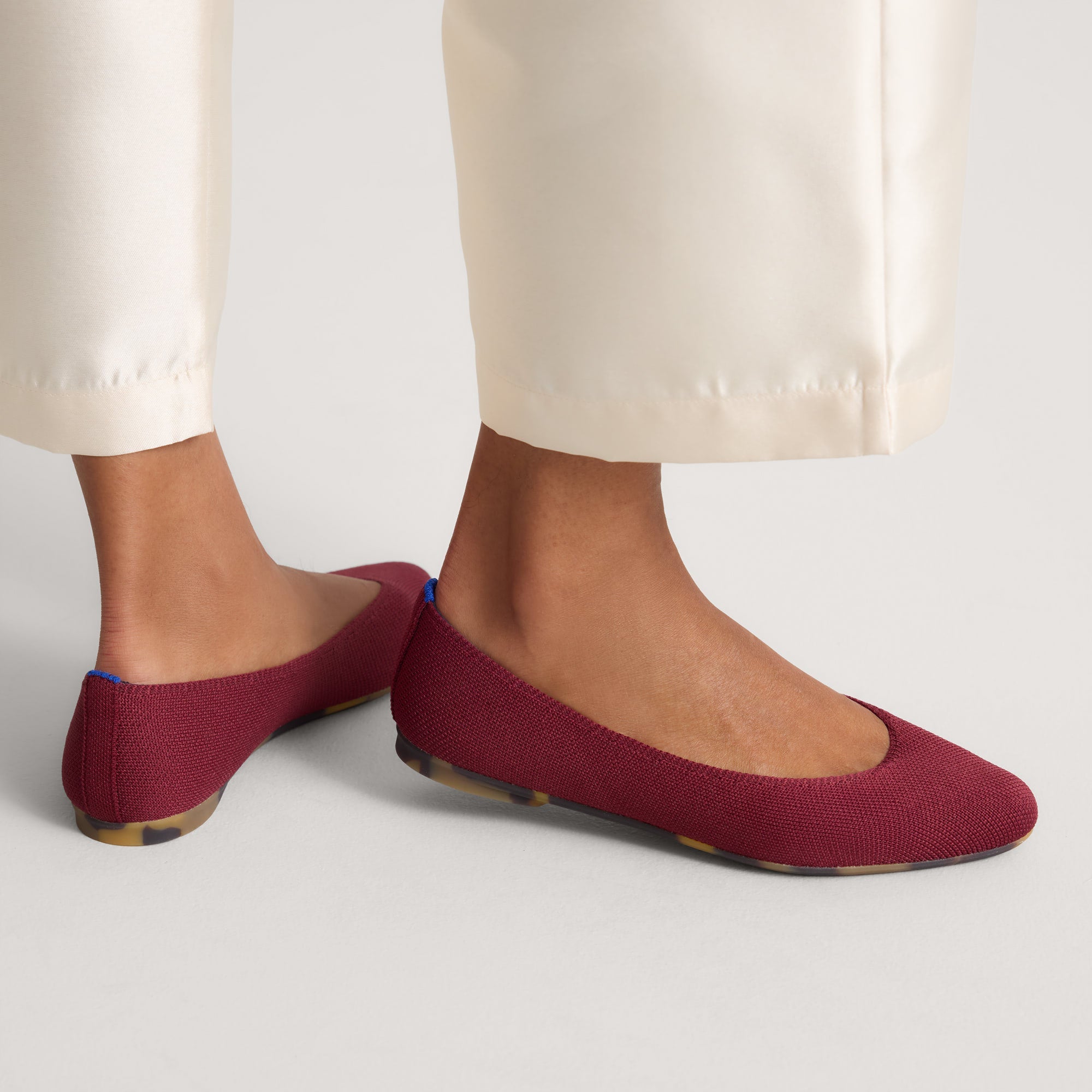 Rothy's The Almond Ballet ballerine Redwood punta mandorla