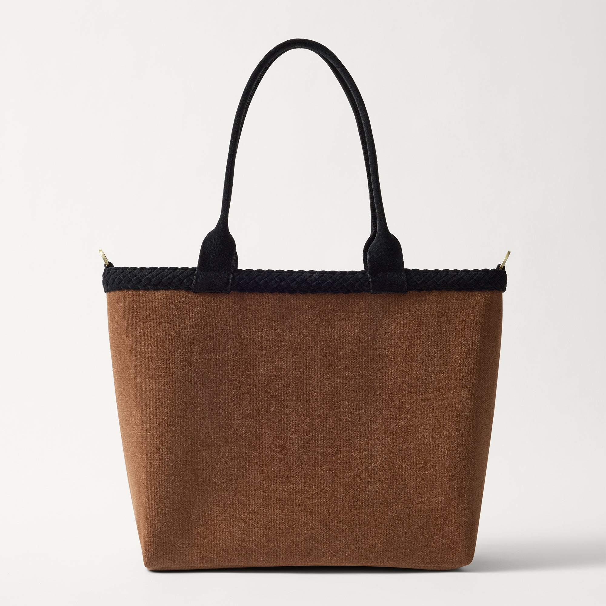 Rothy's The Lightweight Zip Tote borsa tote ReVelvet Cinnamon marrone