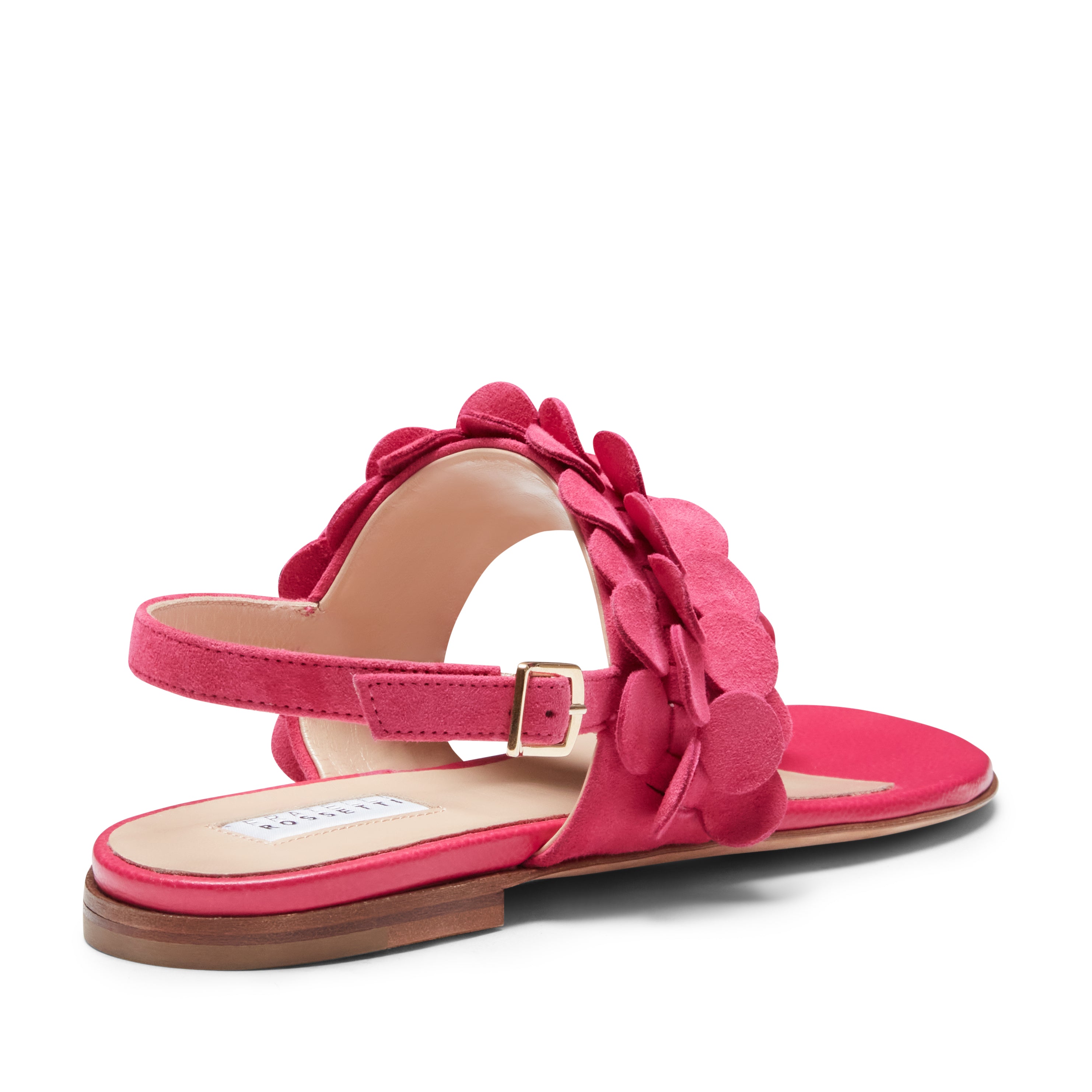 F.lli Rossetti sandalo donna fucsia camoscio flat infradito