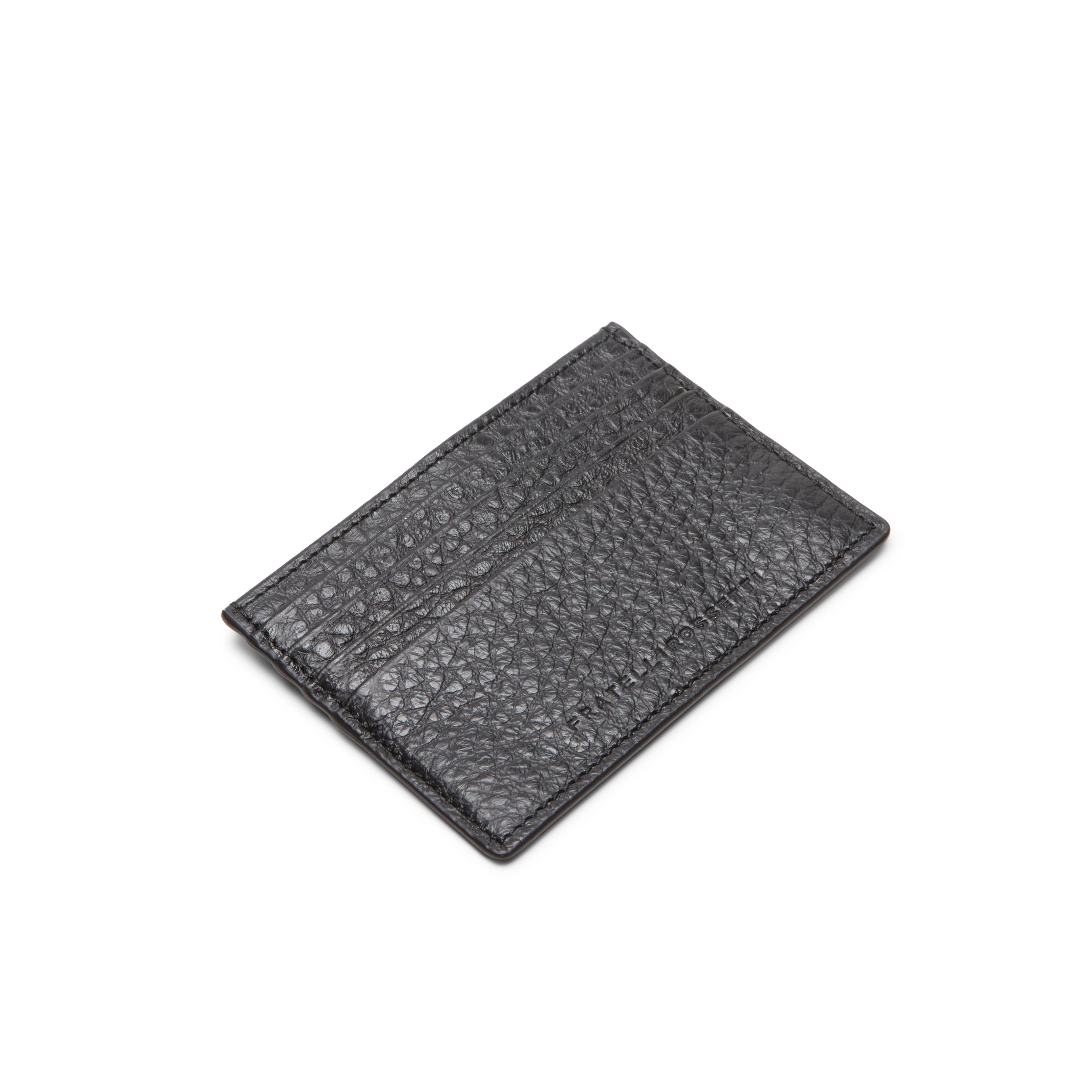 F.lli Rossetti 84873 Portacarte Uomo Pelle Nero