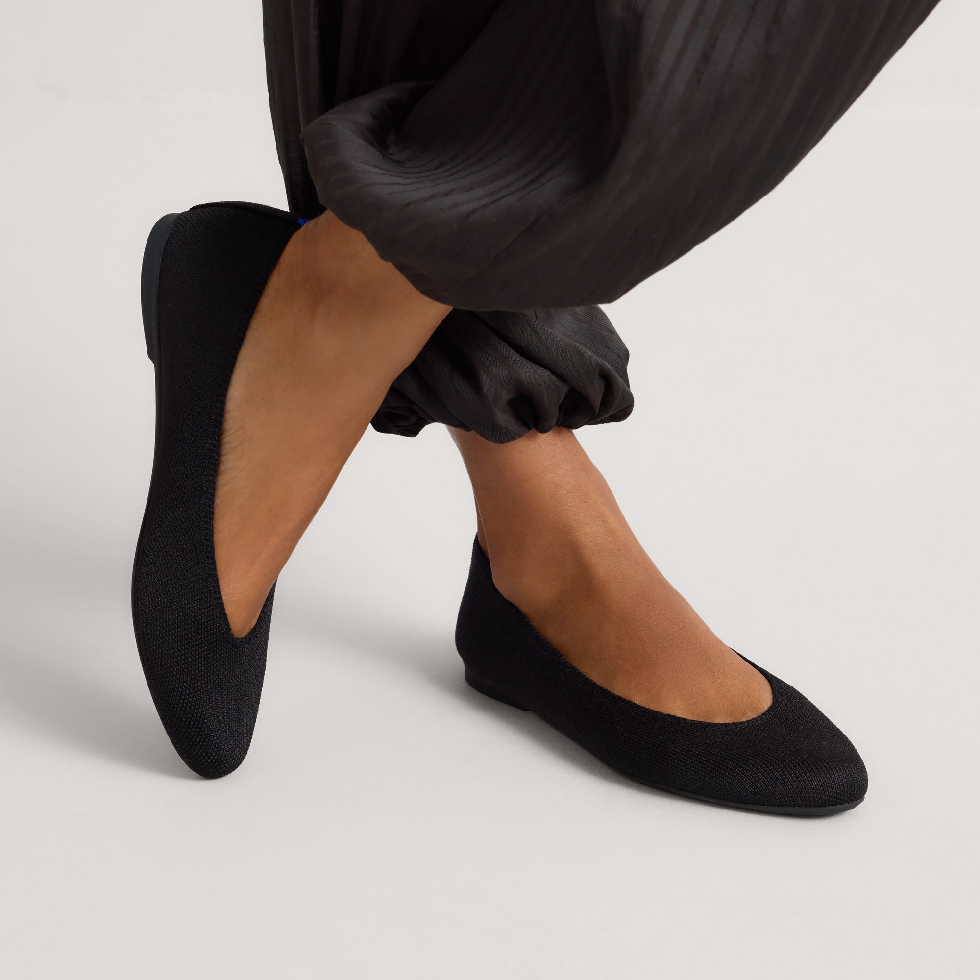 Rothy's The Almond Ballet ballerine nero