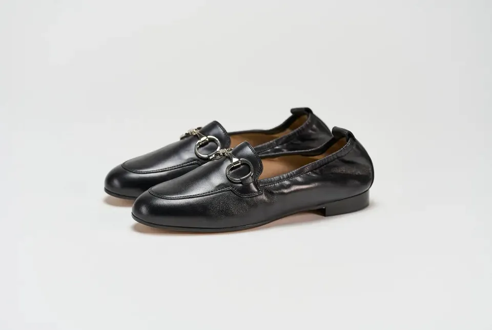 Sandro Barbera & Figli 4003 mocassino nappa nero morsetto