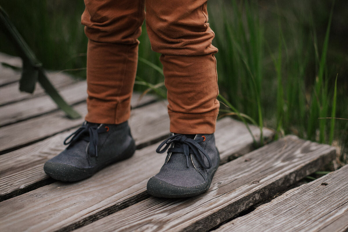 Wildling Arnidois scarpa alta bimbo grigio membrana