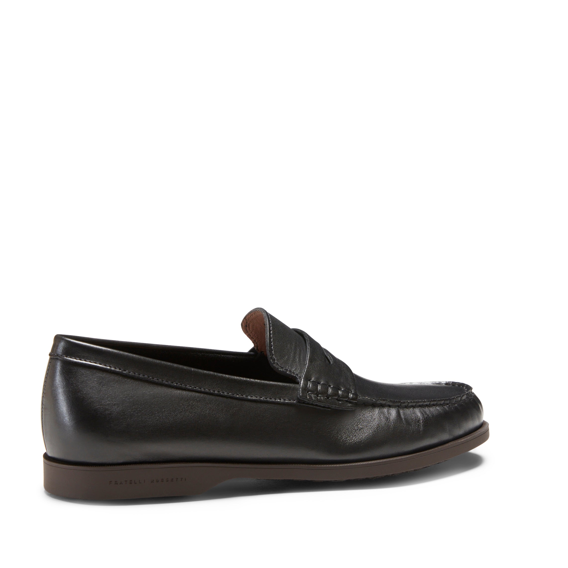 F.lli Rossetti 13305 mocassino uomo pelle nero