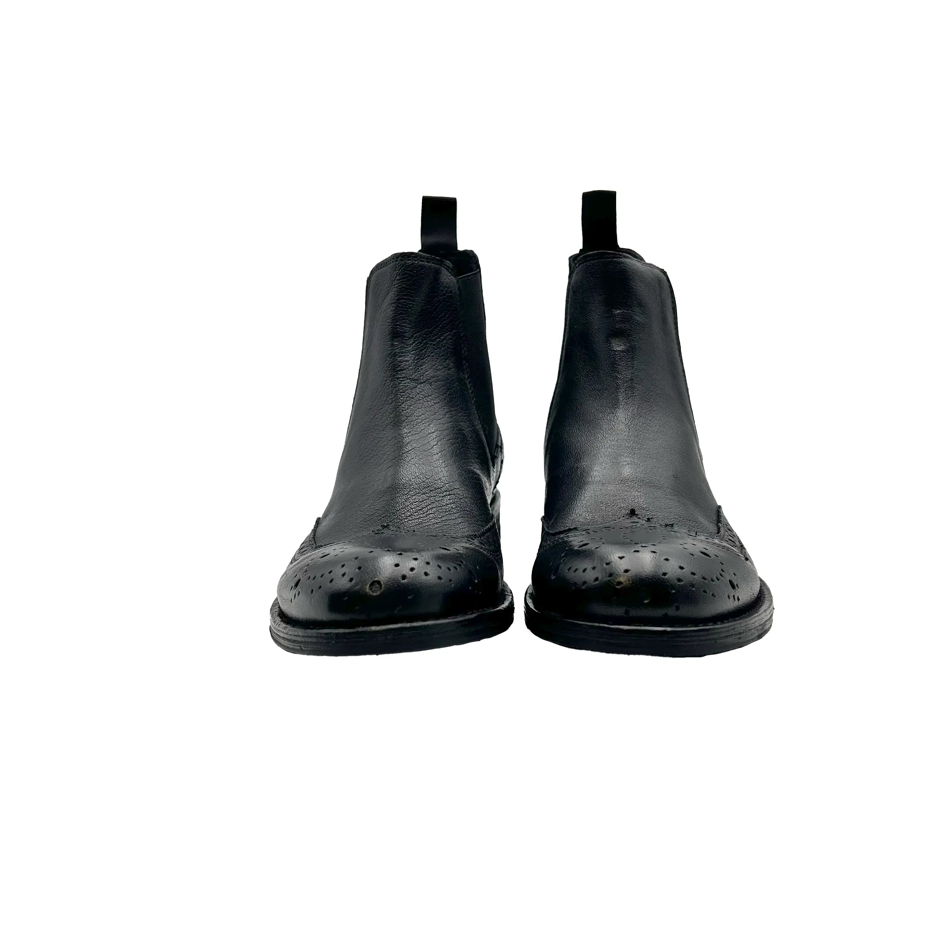 Sandro Barbera Stone Wax D34229 stivaletti chelsea nero