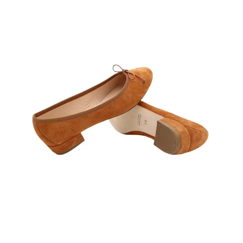 Sandro Barbera Stringate Donna 68700 ballerine bruciato pelle