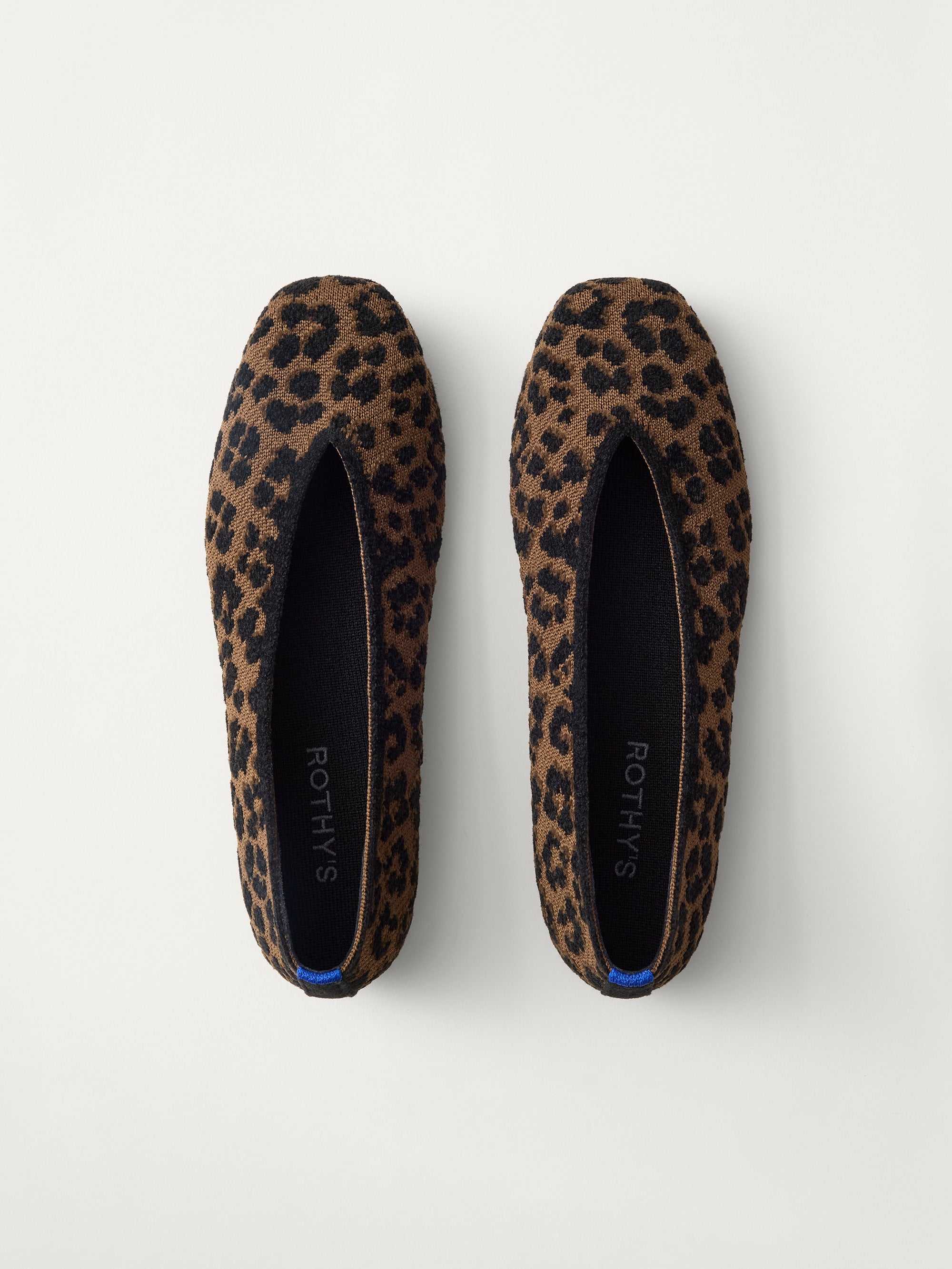 Rothy's The Max Square Ballerina ballerine spotted cat maculate