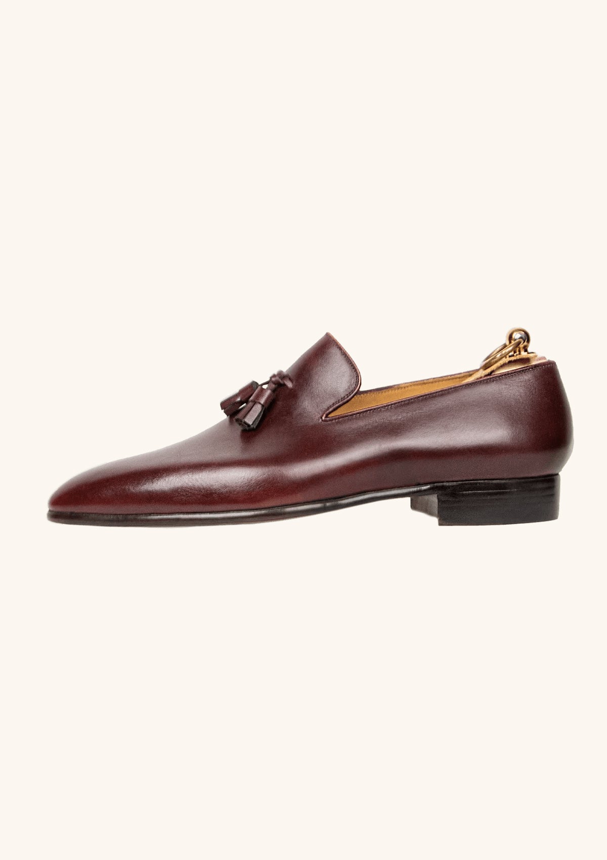 Stefano Bemer Loafers C1216 mocassini uomo vitello bordeaux 42