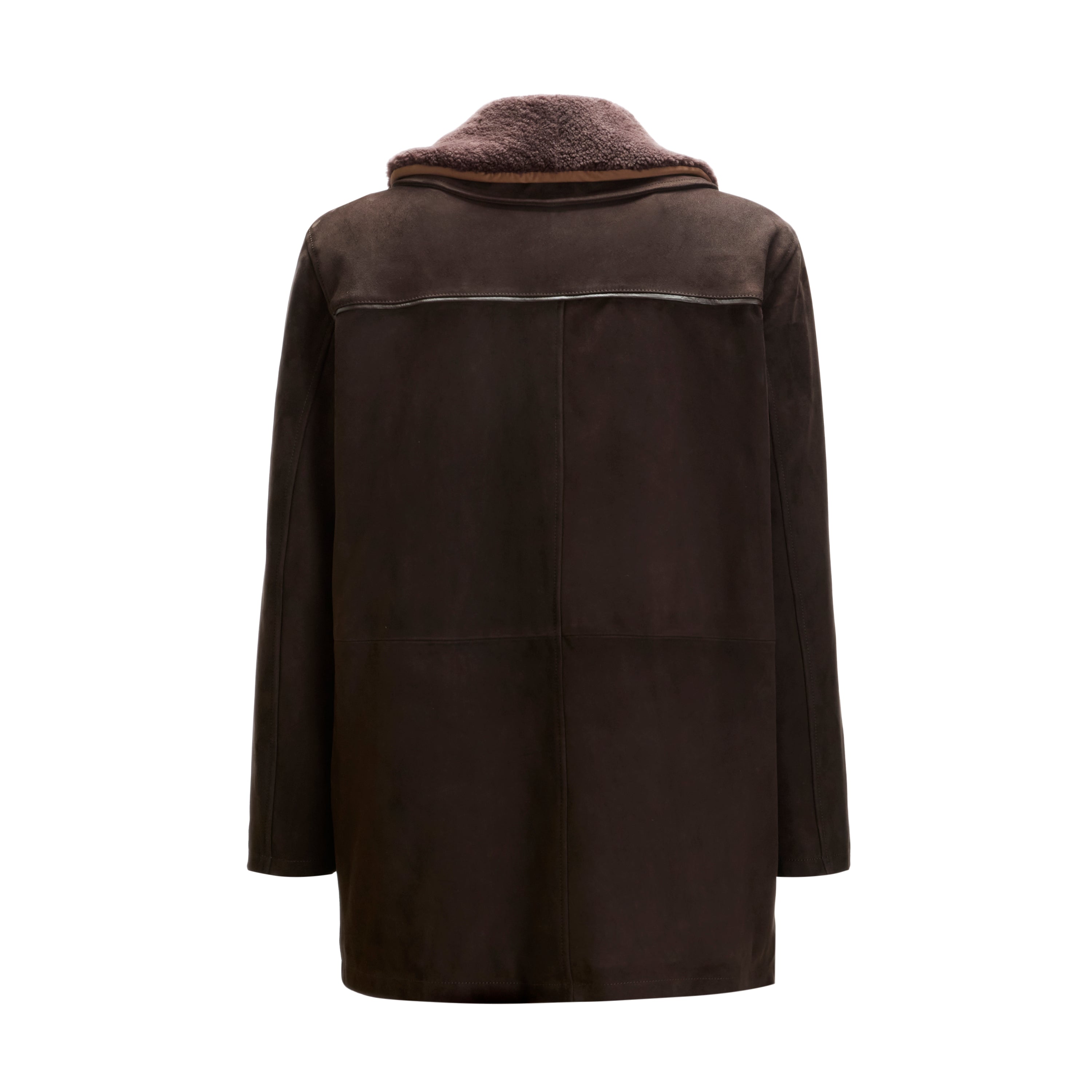F.lli Rossetti 99801 Cappotto Uomo Moro Scamosciato