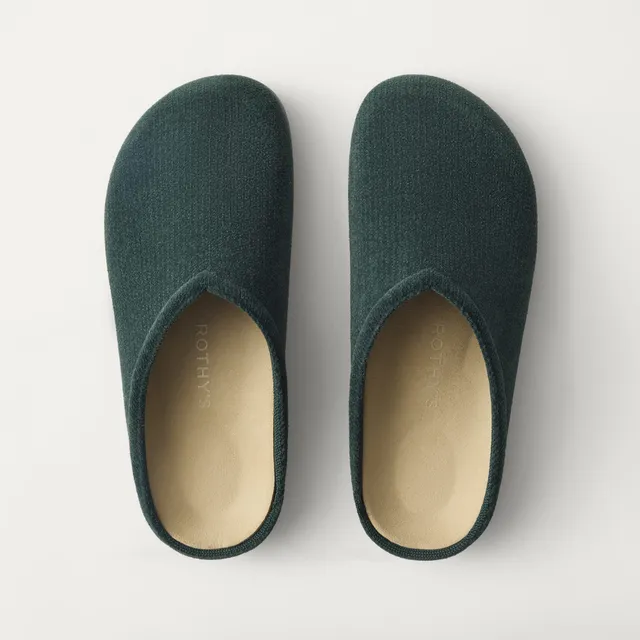 Rothy's The Casual Clog zoccoli donna ReVelvet Pine verde