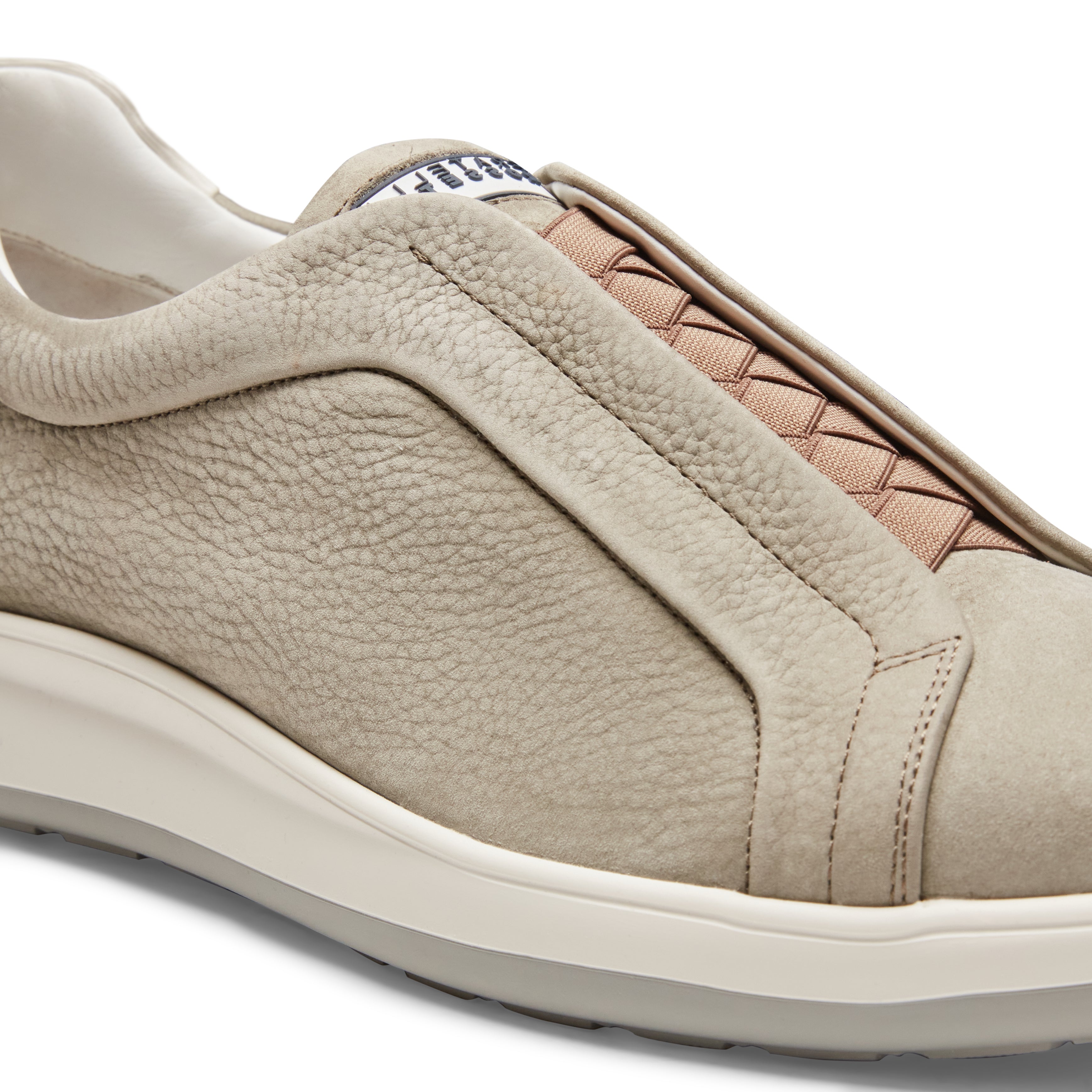 F.lli Rossetti 47114 Sneaker Uomo Nabuk Salvia Slip-On