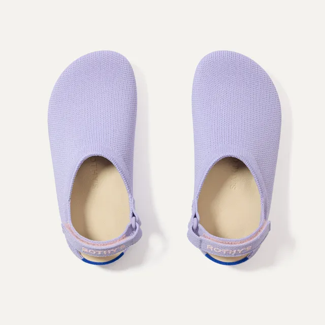 Rothy's The Kids Clog zoccoli bimba lilla orchid antiscivolo