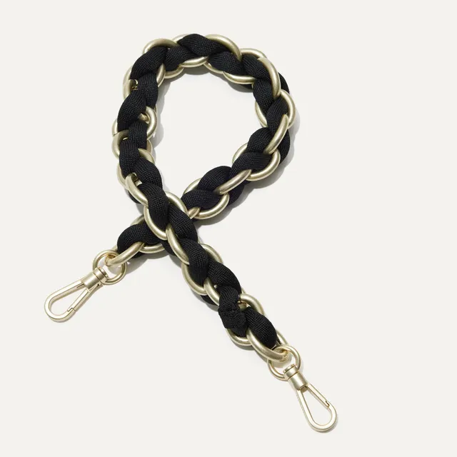 Rothy's The Shoulder Strap tracolla Black Chain catena nera